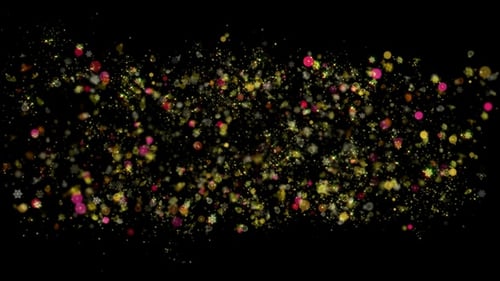 5 Christmas particles Trails reveal - transition elements