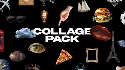 Animated Crumpled Paper Photo Cutout Pack