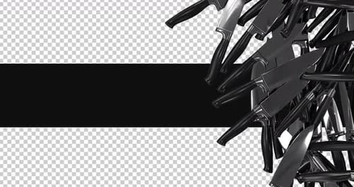 3d Chef Knife Transition Animation