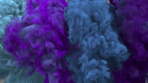 Abstract Fluid Smoke Cloud Motion Graphic Background