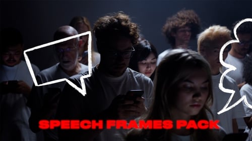 Hand-Drawn Sketch Speech Bubble Frames Animation Pack