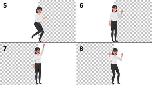 Formal Female Character Animation Pack 2