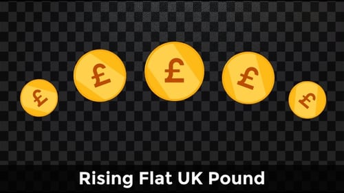 Rising Flat UK Pound Coins - Profit Loop