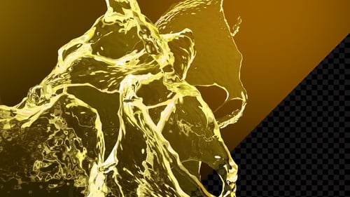 Collision Of Streaming Oil Splash V9