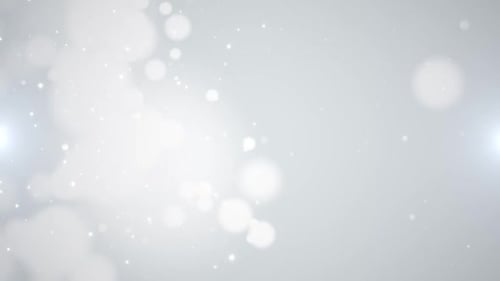 Elegant Sparkling Particles and Bokeh Light Loop Background