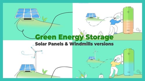 Renewable Energy - Green Battery-based Storage