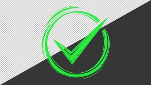 3D Check Mark | Alpha Channel