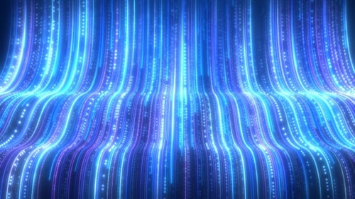 Blue Line Particle Flow