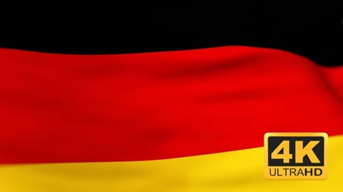 Germany waving 4k independence day