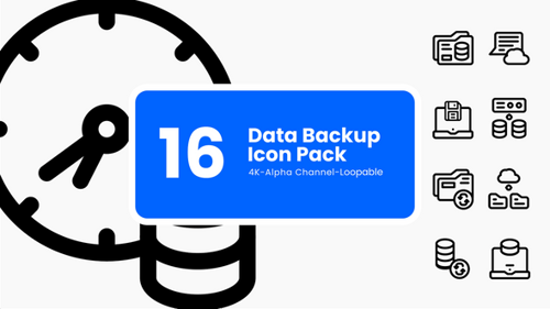 Data Backup Icon Pack