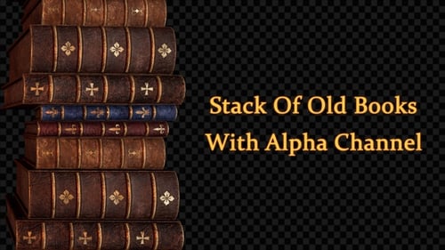Stack Of Old Books
