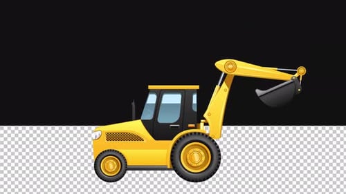 Dozer 2D |Alpha Channel