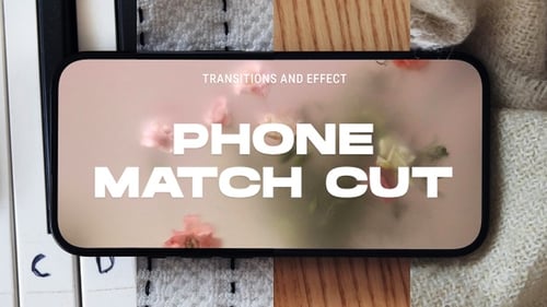 Transiciones y efectos de Phone Match Cut | Vertical | ProRes 4444