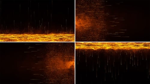 Abstract Particle Flow Background Pack
