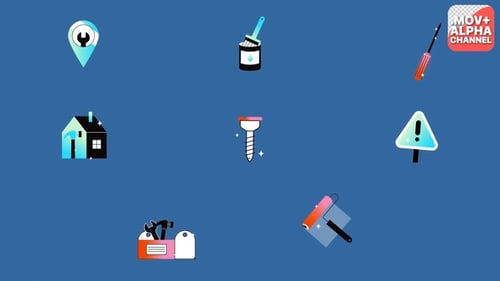 Repair Icons | Motion Graphics
