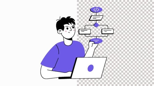 Algorithm Design Animation Alpha Channel