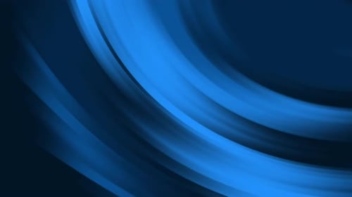 Fluid Abstract Blue Swirling Lines Background