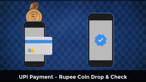 Mobile Payment Digital Transaction Success Animation, Elements Motion ...