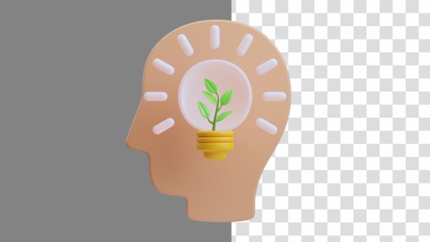 3D Animation of Mindset the Power of Positive Thinking and Growth ...