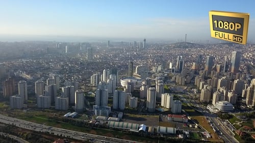 Hohe Gebäude und Stadt 6