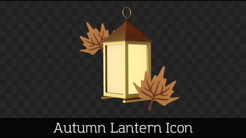 Autumn Lantern Icon | Autumn Icon | Autumn