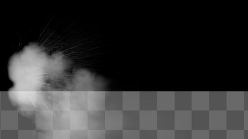 Animated Smoke Bursts and Puffs with Alpha Channel