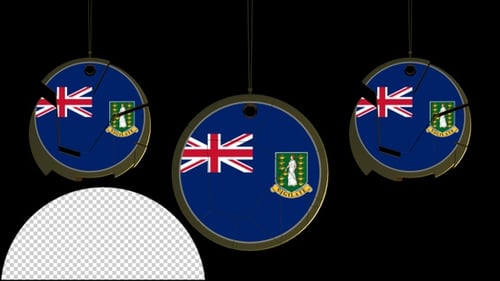 Geometric Circular Logo Reveal from Shards Animation