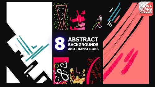 Vertical Abstract Backgrounds And Transitions | Motion Graphics