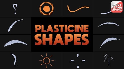 Plasticine Style Animated Elements and Transitions