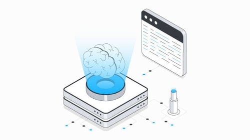 Brain Development/Brain programming Isometric Animation Alpha Channel