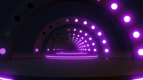 4K Radial Light Tunnel Background Pack