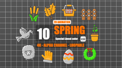 Pack de couleurs linéaires Spring Special 2