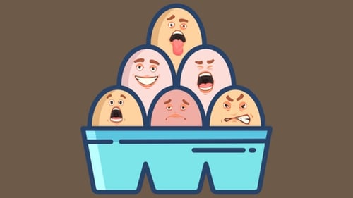 Animated Cartoon Facial Expressions Pack with Emotions