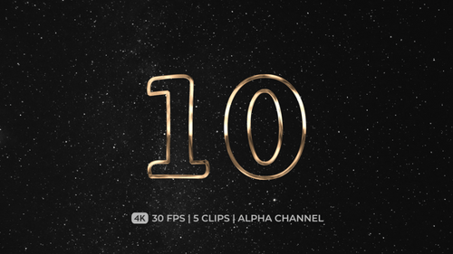 Countdown Timer Stroke Animation