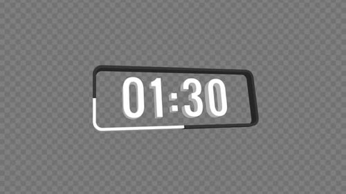 Countdown 2 Minutes Alpha