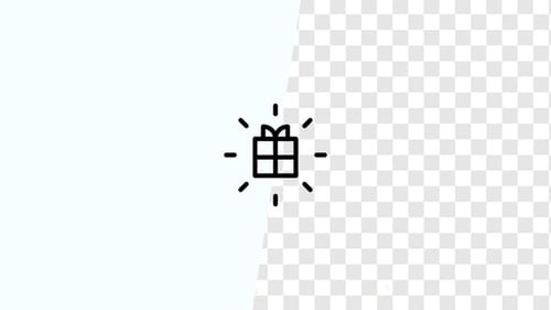 Geschenk-Icon-Animation