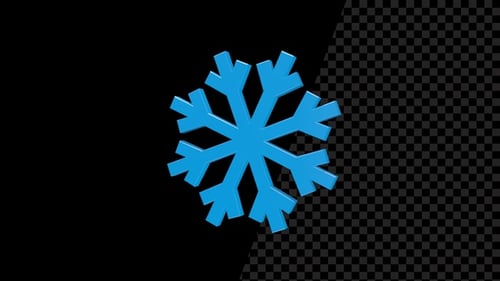 Alpha V17 girado sin fisuras con forma de copo de nieve