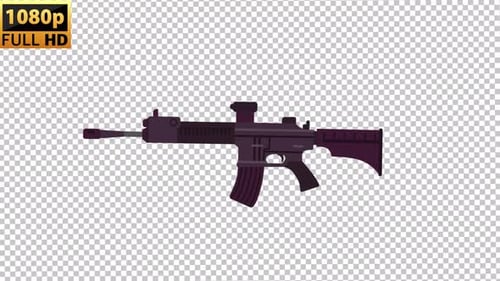 2d weapon animated | Alpha channel