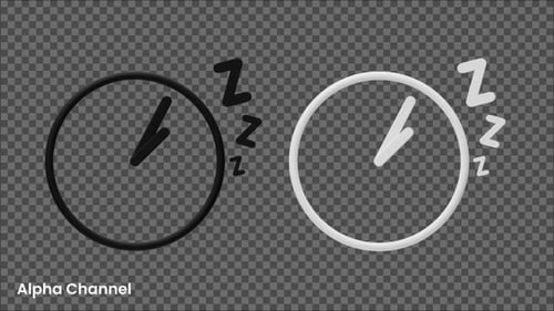 Sleep Zzz Clock