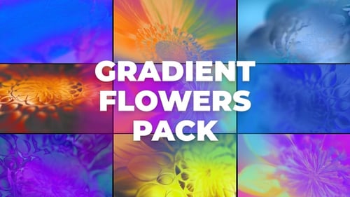 Abstract Gradient Flowers