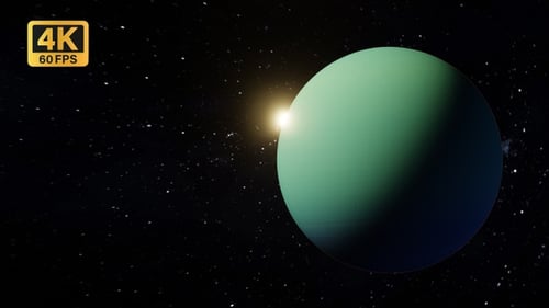 Uranus Planet 4 K 60 Fps