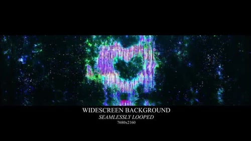 Glitch Heart Vj Loop