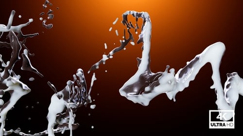 Mistura de chocolate e leite Splash V2