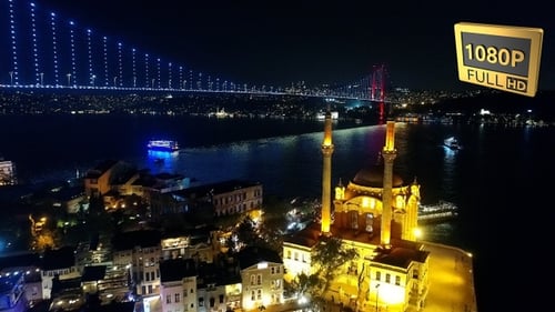 Aerial View Mosque And Cityscape 10