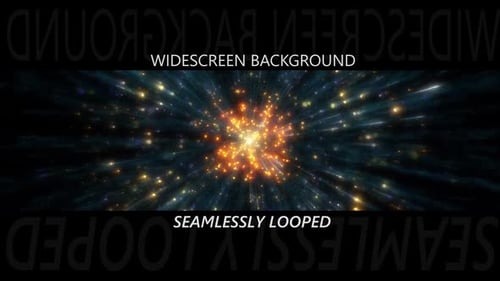 Cinematic Firefly Particles Background