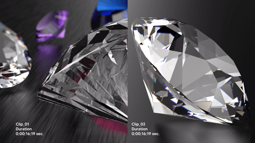 Brilliant Rotating 3D Diamond Gemstone Animation
