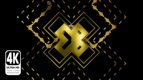 Abstract Ethnic Art Deco 07 VJ 4K