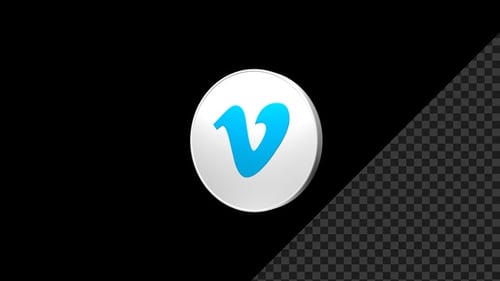 Modern 3D Spinning Corporate Logo Reveal Animation