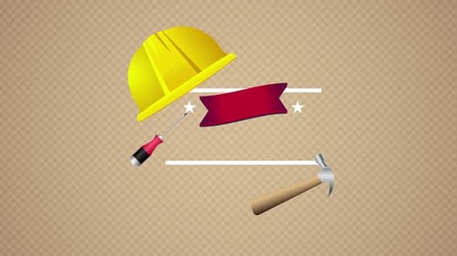 Labour Day Background Animation