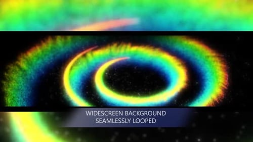 Rainbow Particles Explosion VFX